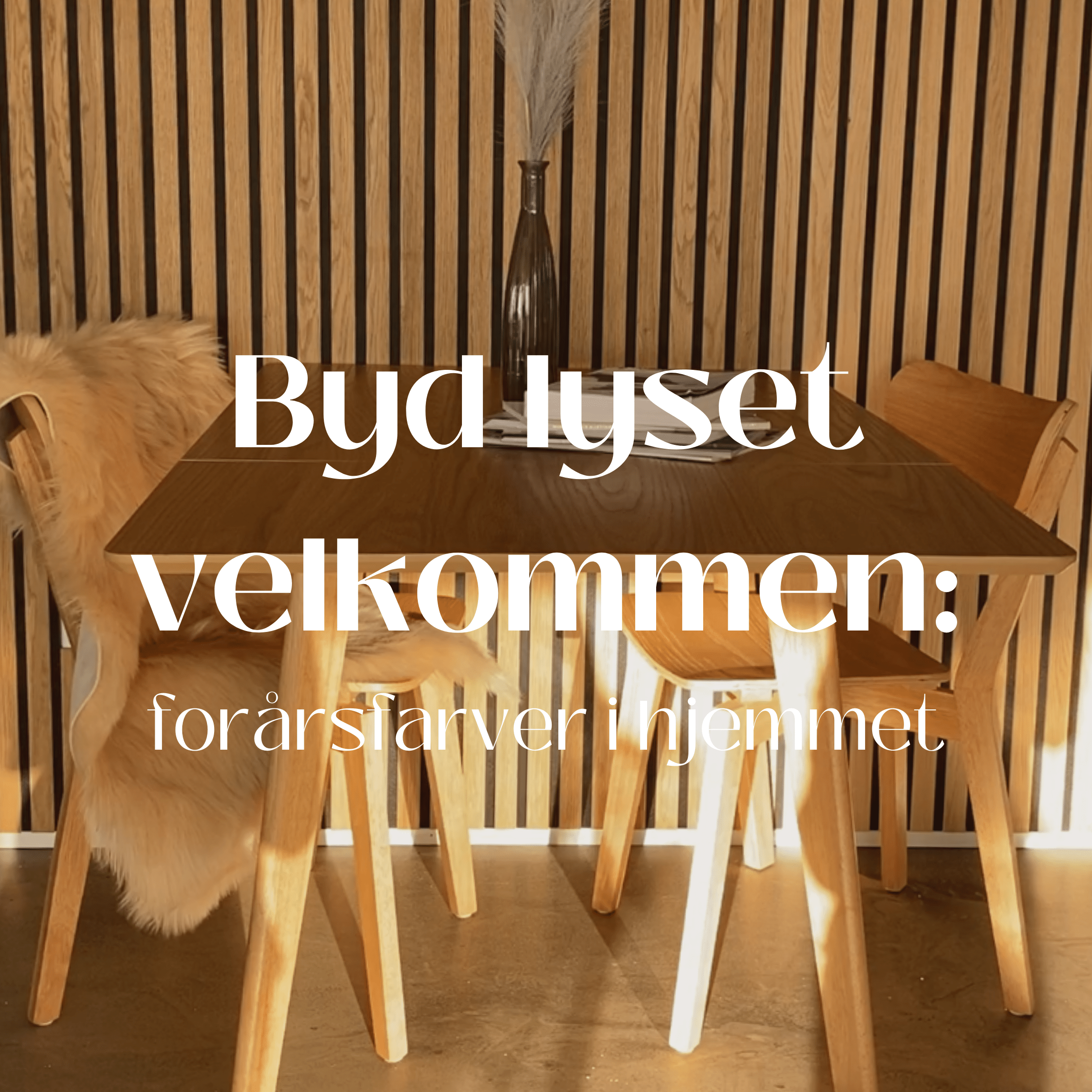 Forårsfarver