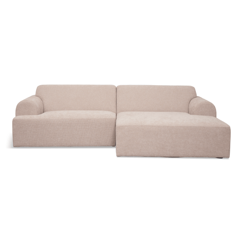 Arianna chaiselong sofa cream - Højrevendt