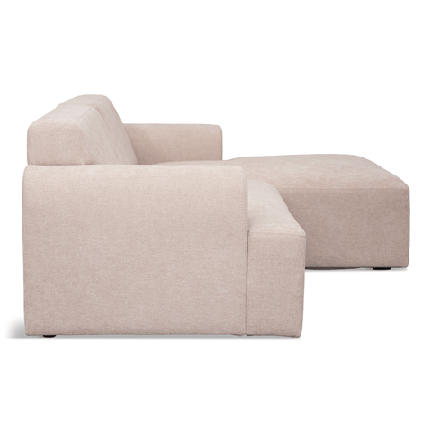 Arianna chaiselong sofa cream - Højrevendt