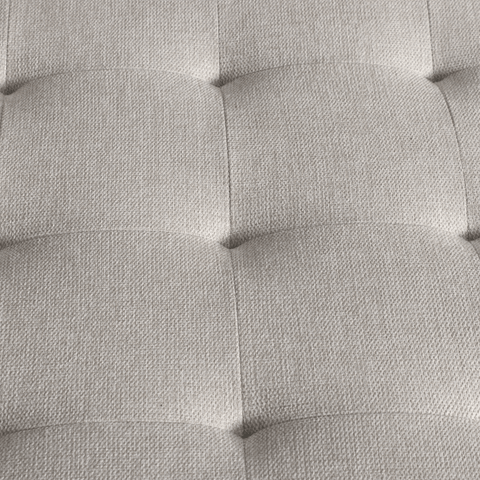 Brandy - Højrevendt og venstrevendt vendbar chaiselong sofa beige - L: 290  x D: 96 x H: 80 cm