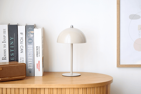 Bloom bordlampe Beige