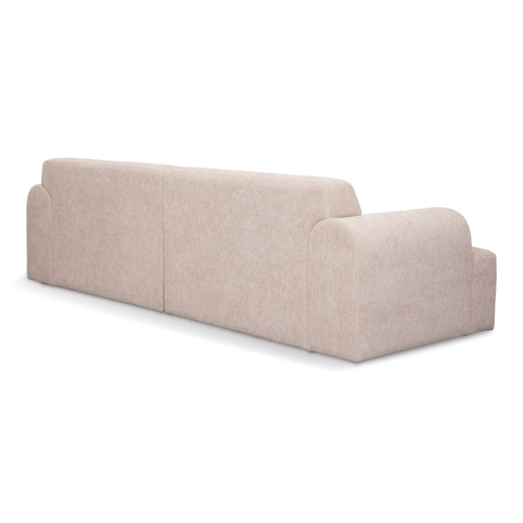 Arianna chaiselong sofa cream - Højrevendt