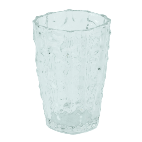 Iris glas vase multifarvet 28 cm