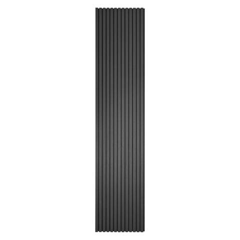 Premium akustikpanel i sort egetræsfiner 2400x520x18 mm