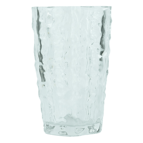Iris glas vase multifarvet 28 cm