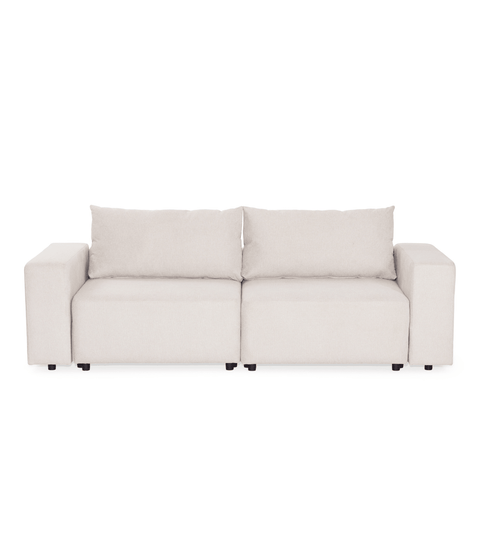 Noelle sovesofa i beige tekstil