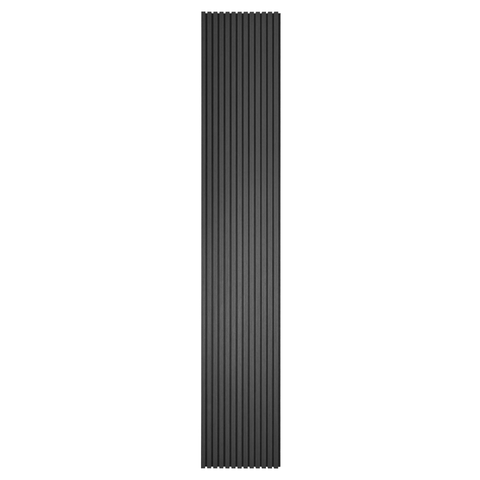 Premium akustikpanel i sort egetræsfiner 3000x520x18 mm