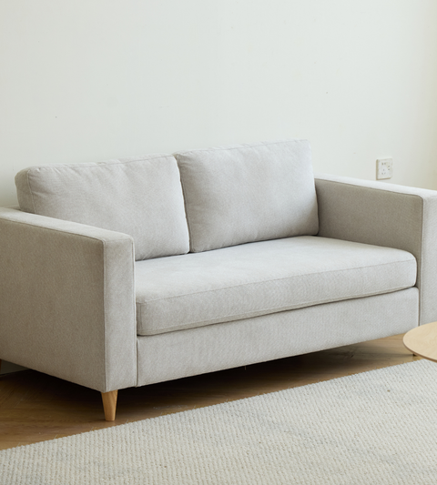 Hildur - 2 personers sofa i beige L: 169 x D: 85 x H: 77 cm