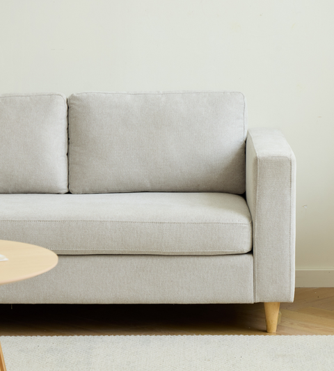 Hildur - 2 personers sofa i beige L: 169 x D: 85 x H: 77 cm