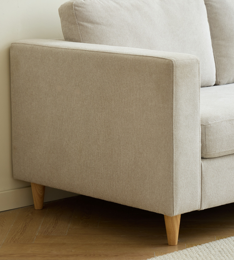 Hildur - 2 personers sofa i beige L: 169 x D: 85 x H: 77 cm