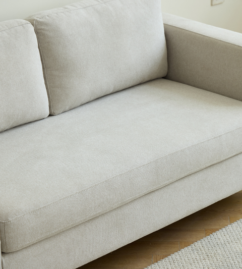 Hildur - 2 personers sofa i beige L: 169 x D: 85 x H: 77 cm