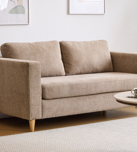 Hildur - 2 personers sofa i sand  L: 169 x D: 85 x H: 77 cm