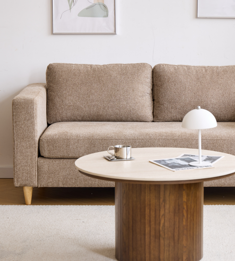 Hildur - 2 personers sofa i sand  L: 169 x D: 85 x H: 77 cm