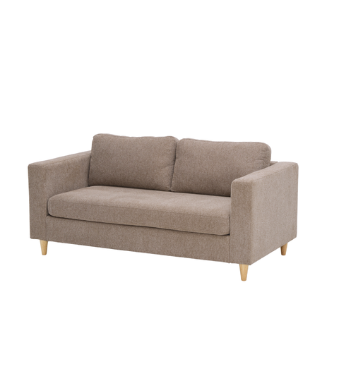 Hildur - 2 personers sofa i sand  L: 169 x D: 85 x H: 77 cm