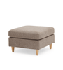 Hildur - puf i sand L: 66 x B: 66 x H: 43 cm