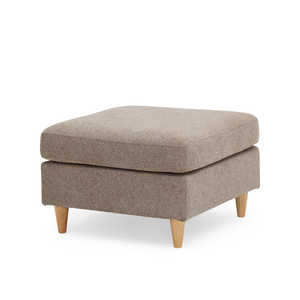 Hildur - puf i sand L: 66 x B: 66 x H: 43 cm