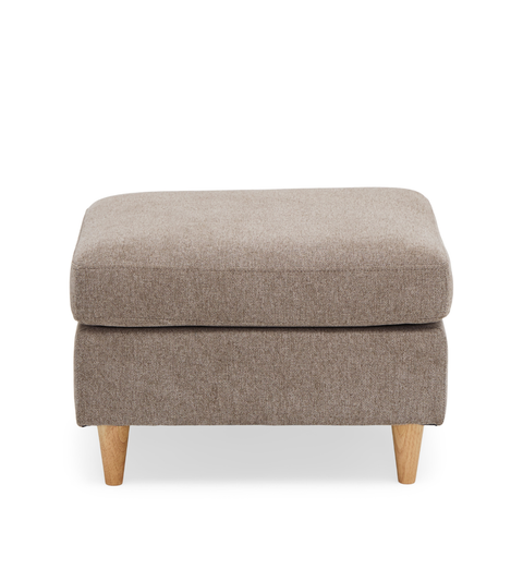 Hildur - puf i sand L: 66 x B: 66 x H: 43 cm