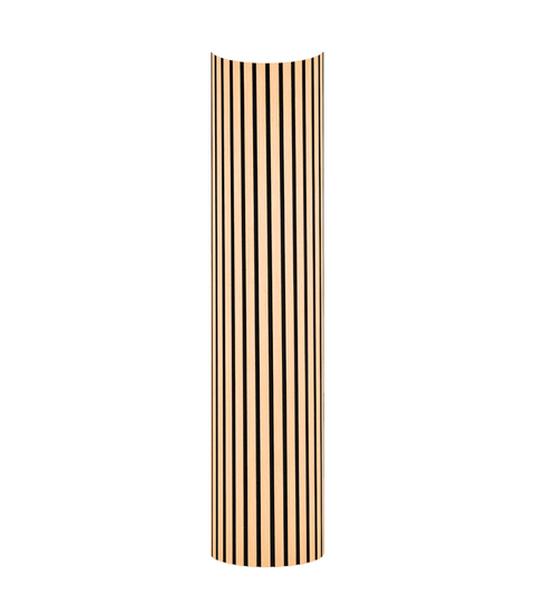 Premium fleksibel akustikpanel i egetræsfiner 2400x520x18 mm