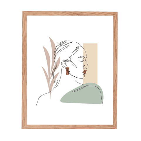 Paloma billedramme 40x50 cm træ