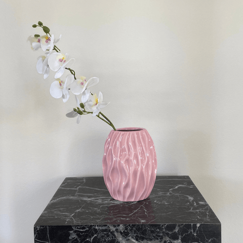 Betty keramik vase lyserød 15,4 cm