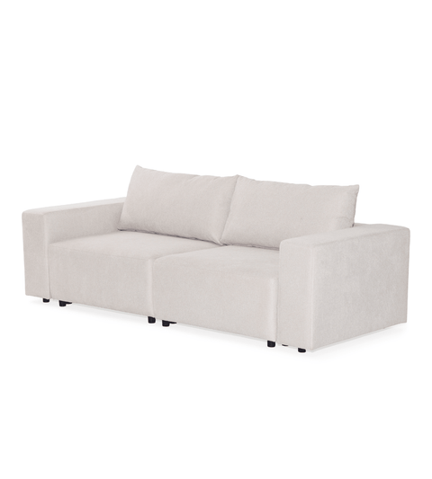 Noelle sovesofa i beige tekstil