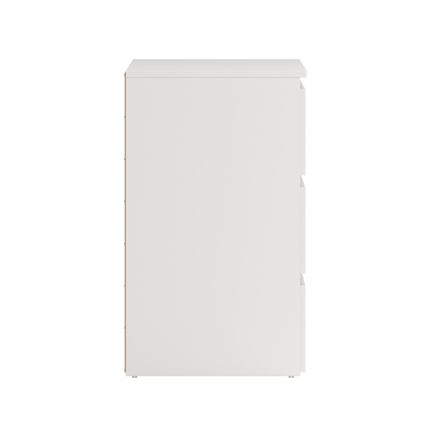 Maise kommode H:70 x B:138 x B:41 cm med 6 skuffer i hvid