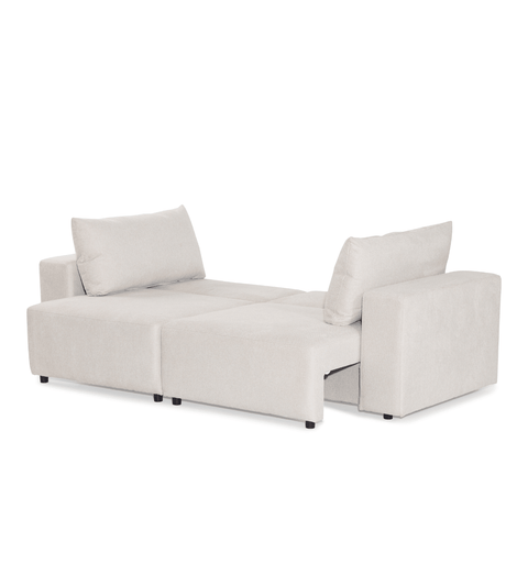 Noelle sovesofa i beige tekstil