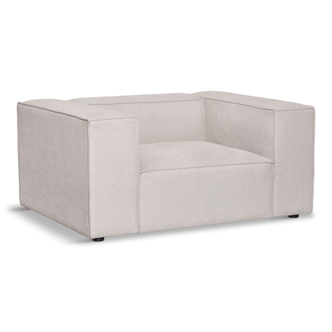 Hailey lænestol i beige L: 136 X D: 100 X H: 64 Cm