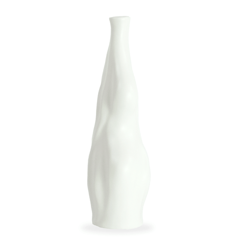 Alva keramik vase hvid 25 cm