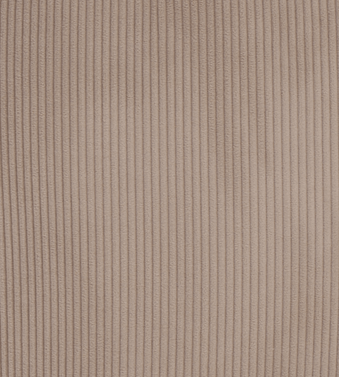 Atlas - Taupe fløjl stofprøve