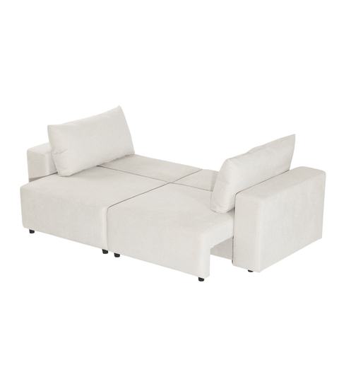 Noelle sovesofa i beige tekstil