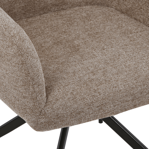 Oline Spisebordsstol -  Sand Med Drejefunktion 360 Grader