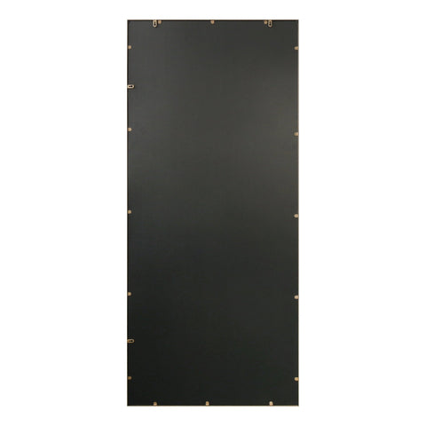 New Yorker spejl med guld/messing farvet ramme 180 x 80 cm