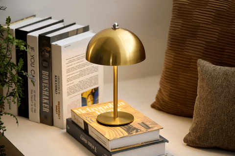 Bloom bordlampe Guld