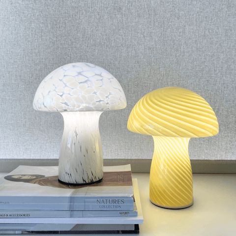 Coco Mushroom LED lampe hvid