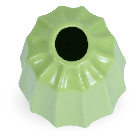Caddi keramik vase grøn 15 cm