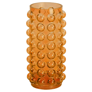 Bea glasvase ravfarvet 23 cm