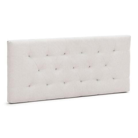 Nia sengegavl 140x63 cm i beige tekstil