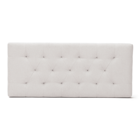Nia sengegavl 140x63 cm i beige tekstil