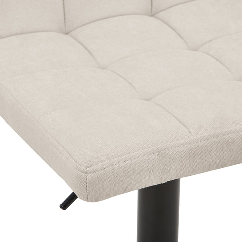 Diana - beige justerbar barstol med drejefunktion 360 grader