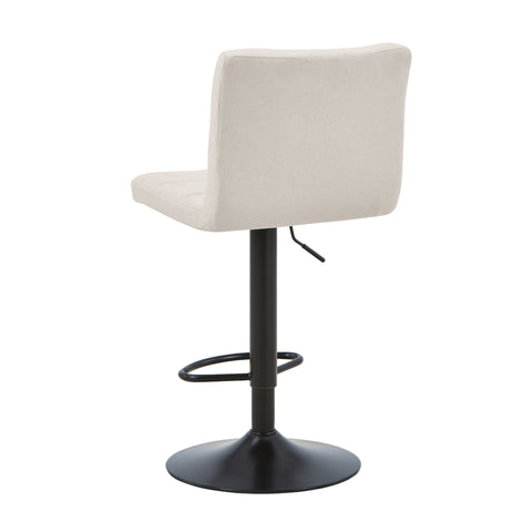 Diana - beige justerbar barstol med drejefunktion 360 grader