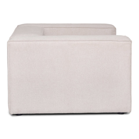 Hailey lænestol i beige L: 136 X D: 100 X H: 64 Cm