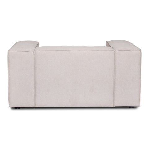 Hailey lænestol i beige L: 136 X D: 100 X H: 64 Cm