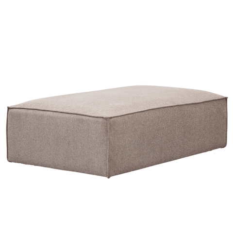 Hailey puf i sand 121 x 74 cm