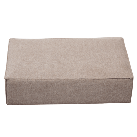 Hailey puf i sand 121 x 74 cm