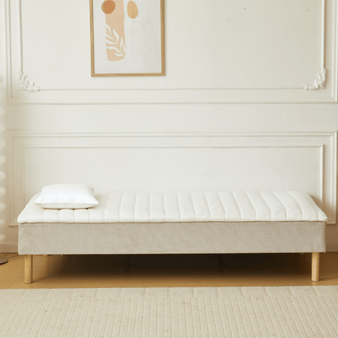 Henry hvid topmadras i PU-skum 90x200x4 cm