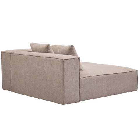 Hailey højre chaiselong modul i sand L: 147 X D: 148 X H: 65 cm