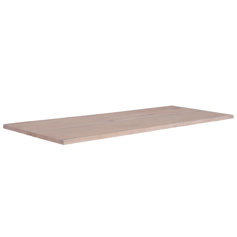 Plankebord hvidolieret bordplade 300*95 cm