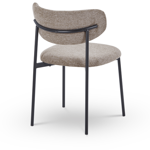 Lucinda Spisebordsstol - sand tekstil