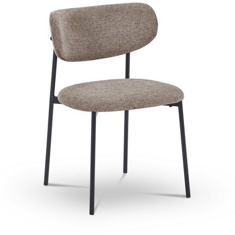 Lucinda Spisebordsstol - sand tekstil